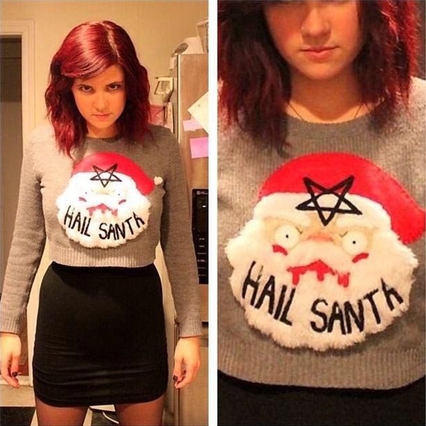 смешные рождественские свитера, нелепые рождественские свитера