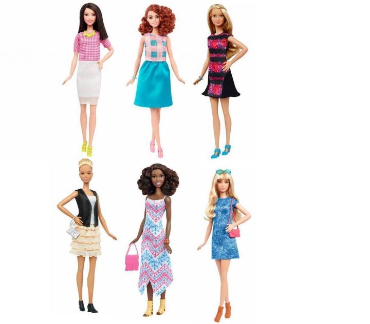 новая линейка кукол Барби, куклы Барби с реалистичными фигурами, Mattel Барби с реалистичными фигурами