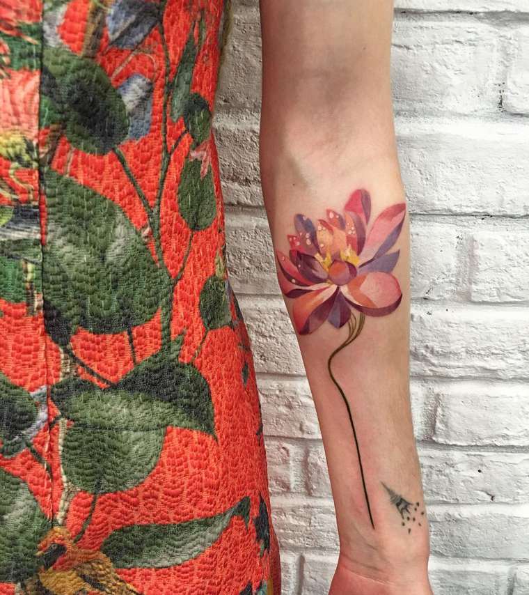 Природные татуировки, Рита Золотухина, Rit.Kit, вместо эскизов татуировки растения