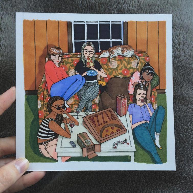 Салли Никсон, Sally Nixon, ведут себя девушки когда их никто не видит