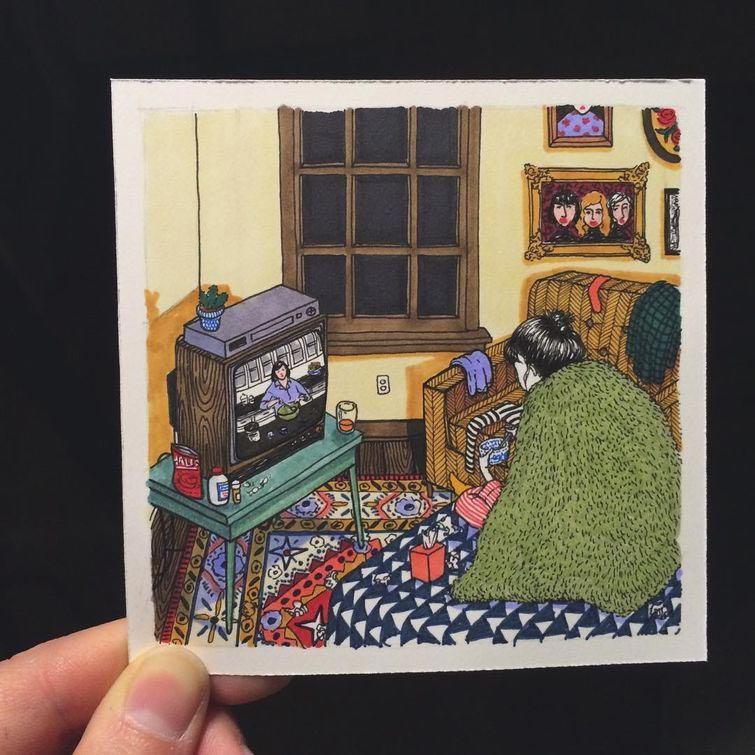 Салли Никсон, Sally Nixon, ведут себя девушки когда их никто не видит