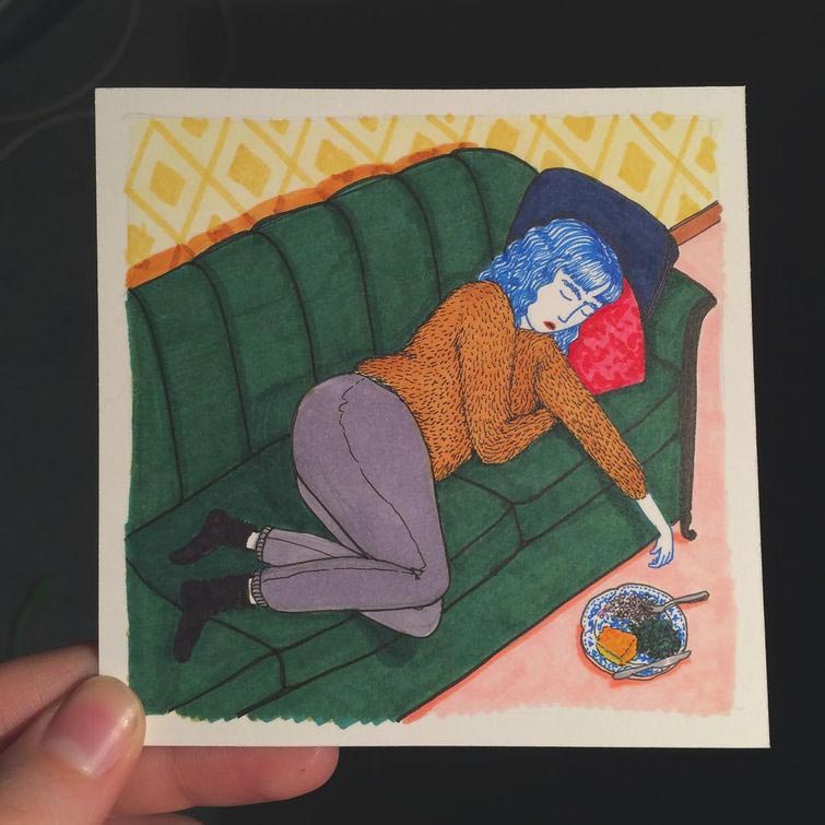 Салли Никсон, Sally Nixon, ведут себя девушки когда их никто не видит