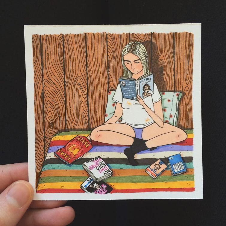 Салли Никсон, Sally Nixon, ведут себя девушки когда их никто не видит