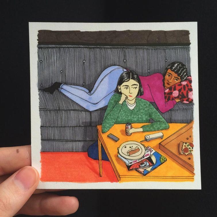 Салли Никсон, Sally Nixon, ведут себя девушки когда их никто не видит