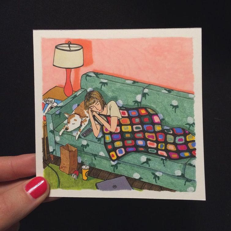 Салли Никсон, Sally Nixon, ведут себя девушки когда их никто не видит