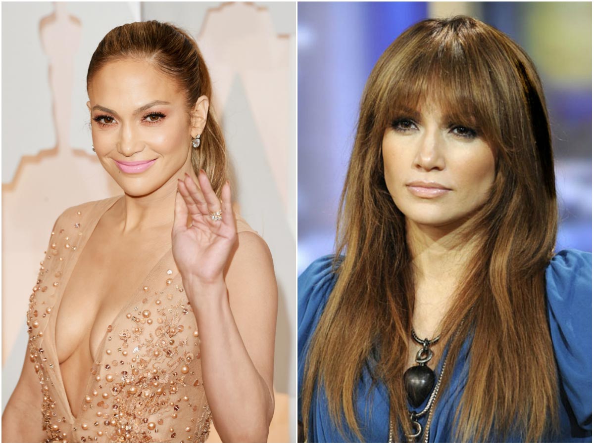 знаменитости с чёлкой, знаменитости с чёлкой и без