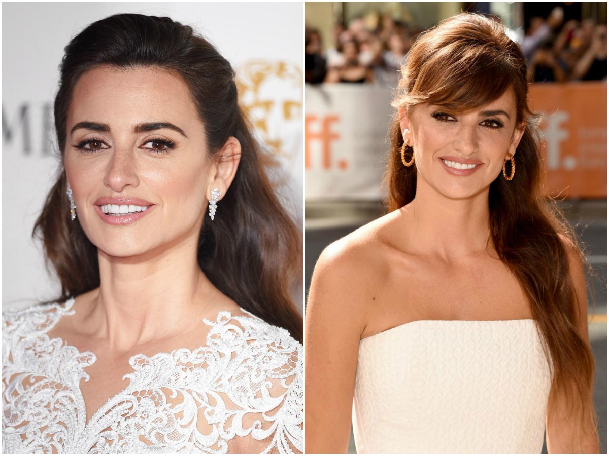 знаменитости с чёлкой, знаменитости с чёлкой и без