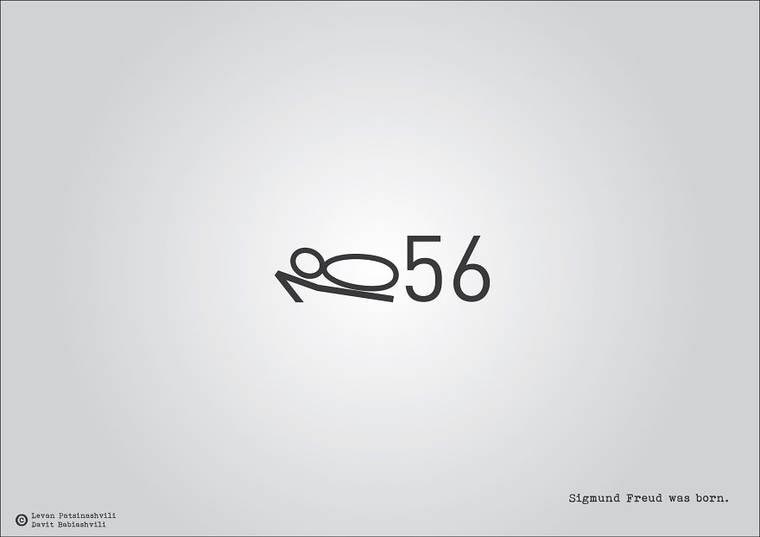 Новая порция дат, изображённых в виде исторических событий, в которых в них произошли Леван Патсинашвили, Давид Бабиашвили, даты изображенные в виде исторических событий