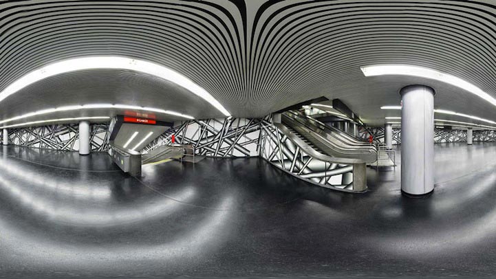 Дизайнер использует оптические иллюзии для создания галлюциногенных комнат галлюциногенные комнаты,галлюциногенный дизайн, Питер Коглер, Peter Kogler