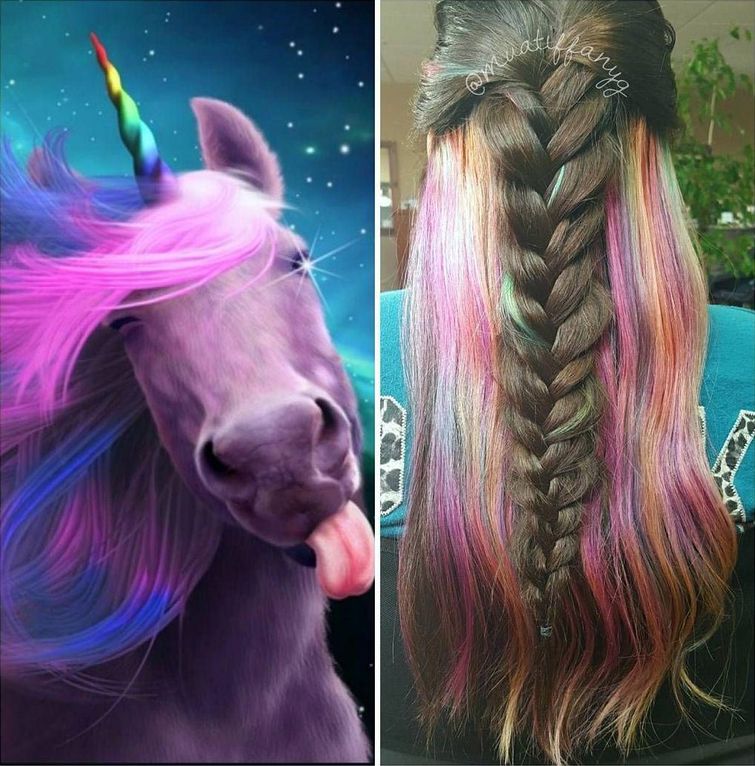 Underlights, окрашенные волосы под обычными, тренд в окрашивании волос