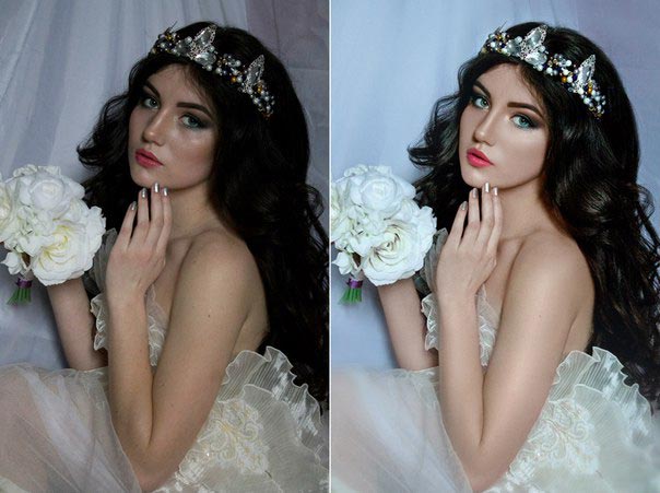 Те же фото, только лучше или 20 обработанных снимков, на которые хочется взглянуть дважды до и после фотошопа, красивый фотошоп