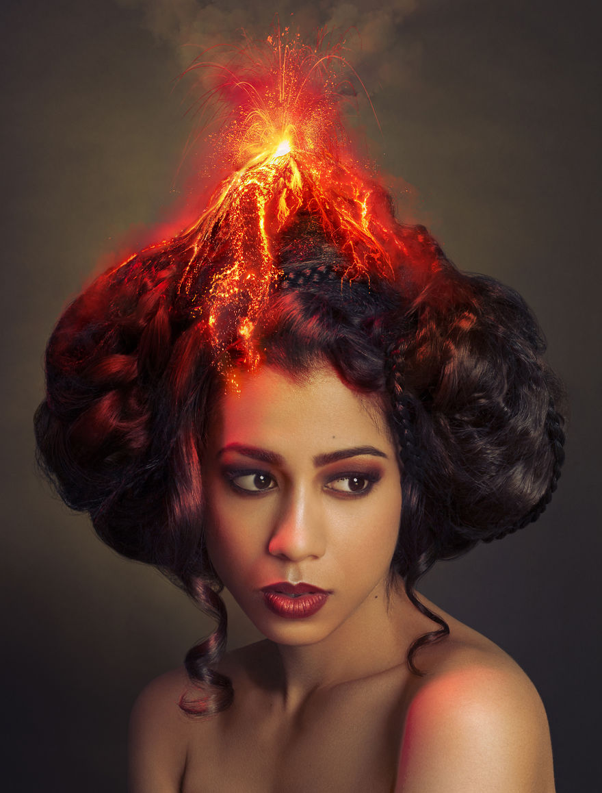 мечты и мысли людей в сюрреалистических портретах