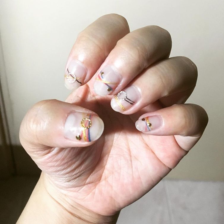 Браслеты на ногтях, bracelet nails