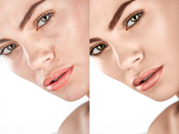 до и после фотошопа, красивый фотошоп