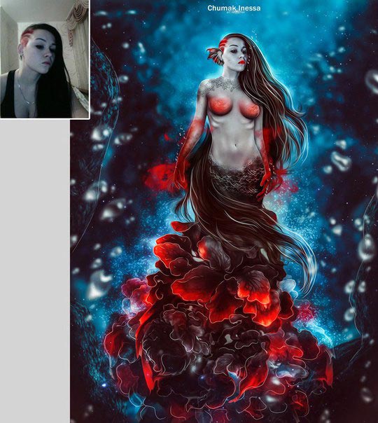 до и после фотошопа, красивый фотошоп