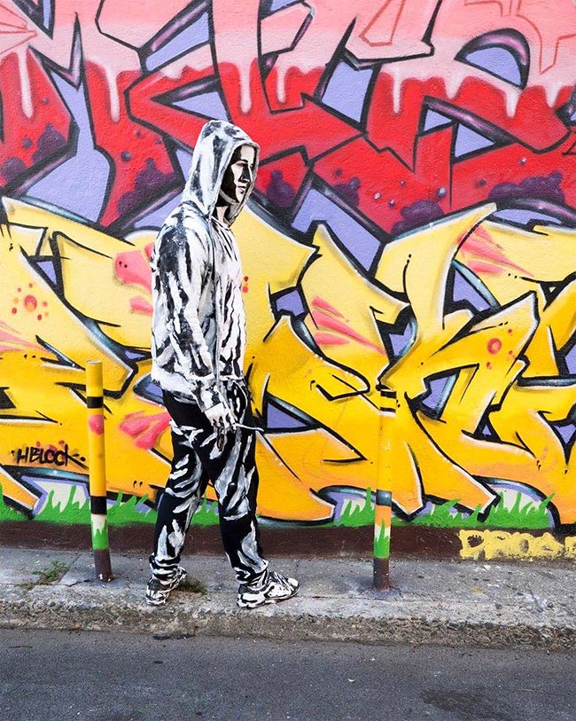 Алекса Мид, Alexa Meade, предложение руки в 2D, приключение нарисованной пары