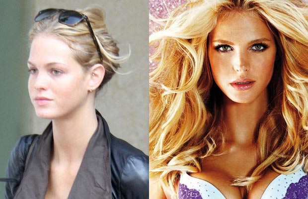 модели Victoria’s Secret без макияжа, модели Victoria’s Secret без фотошопа