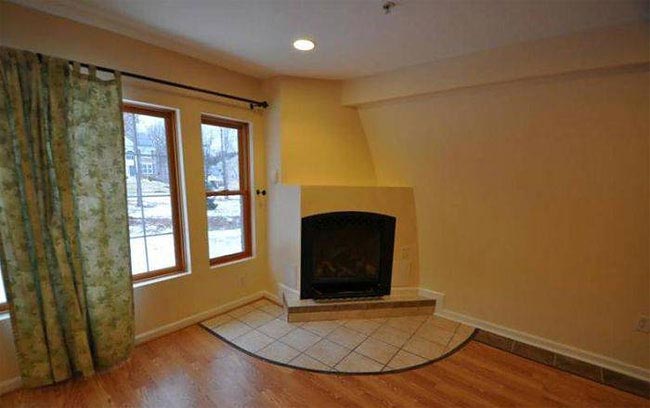 уникальный дом с одной стеной, дом выглядит как дом только с одной стороны