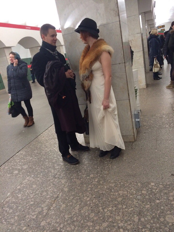 Мода от народа или 20 безбашенных пассажиров российского метро мода петербургского метро, мода метро, модники в транспорте, странные пассажиры метро