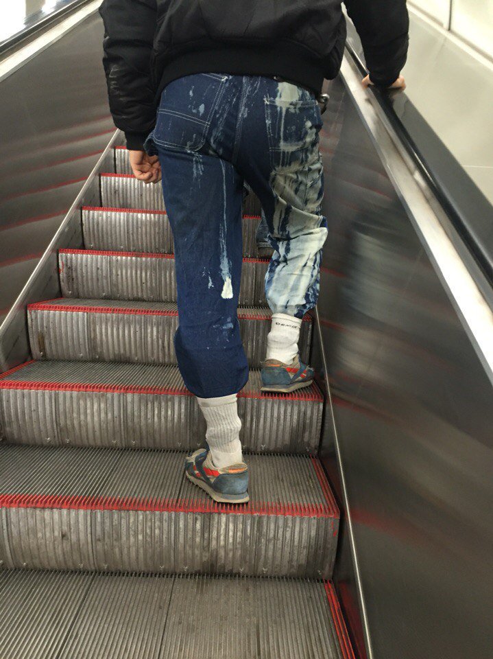 Мода от народа или 20 безбашенных пассажиров российского метро мода петербургского метро, мода метро, модники в транспорте, странные пассажиры метро