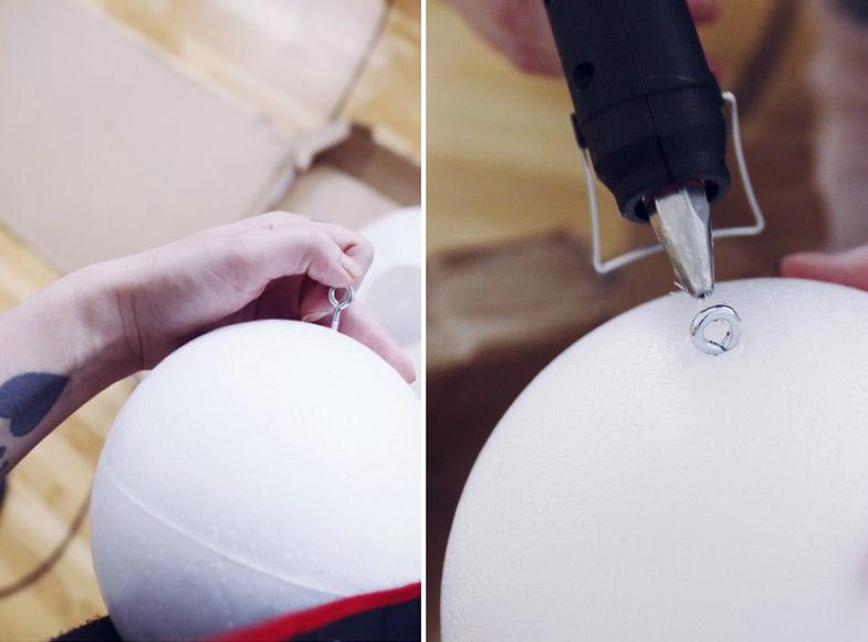 как сделать светящееся облако со снежинками, лампа светящееся облако со снежинками