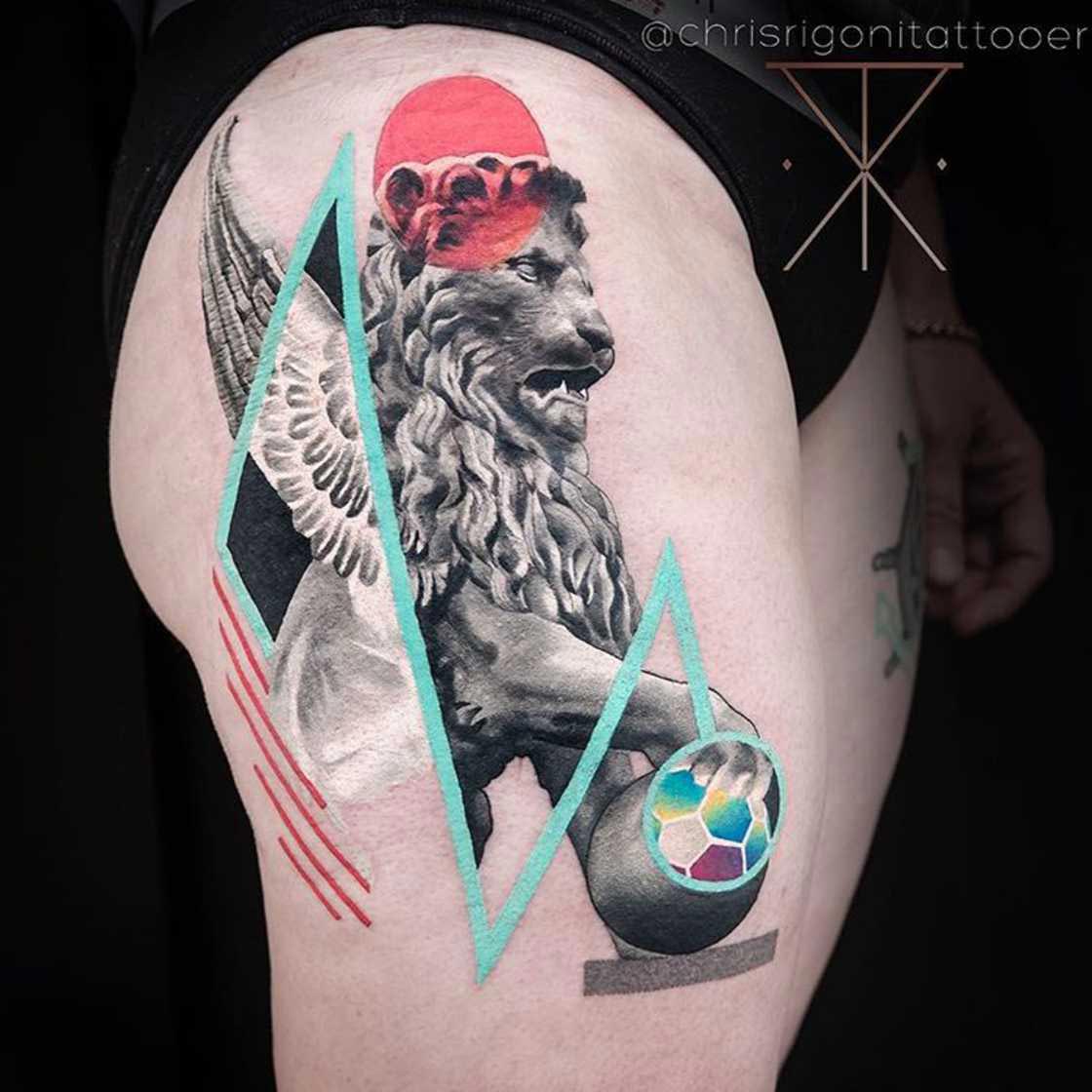 Ультраяркие татуировки, удивляющие не только своими идеями, но и исполнением Крис Ригони, Chris Rigoni