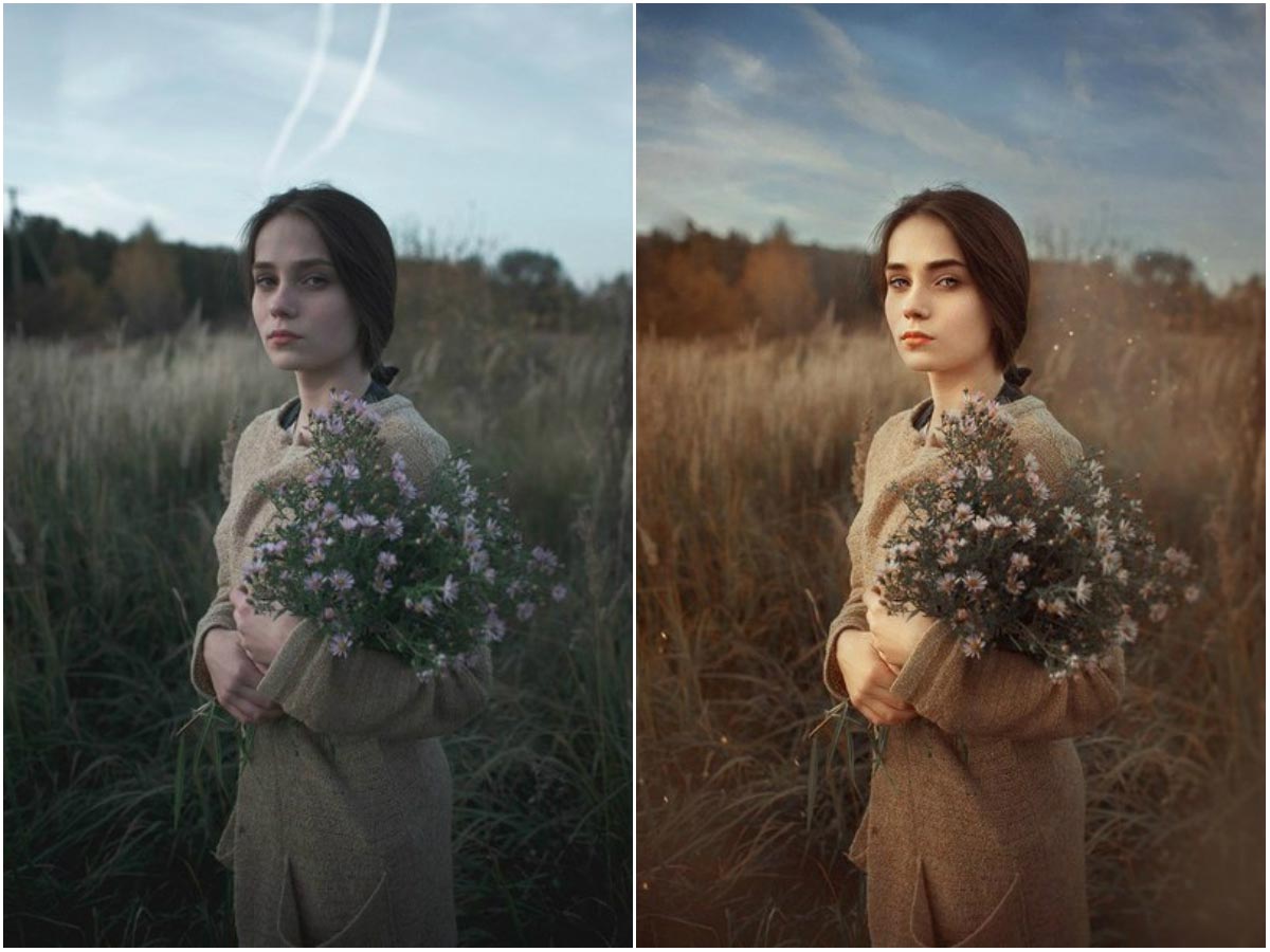 до и после фотошопа, красивый фотошоп