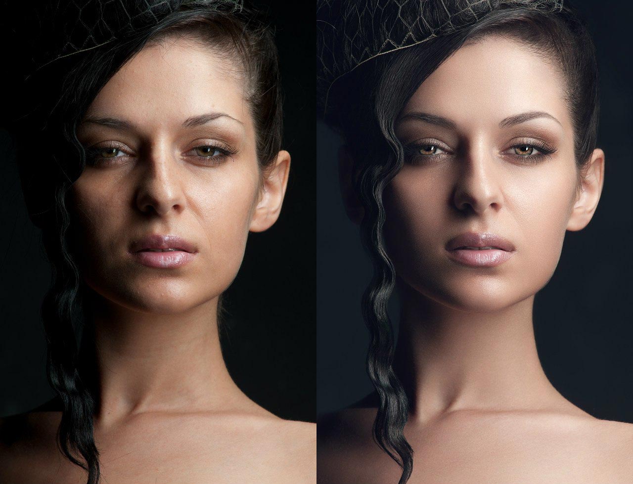 до и после фотошопа, красивый фотошоп