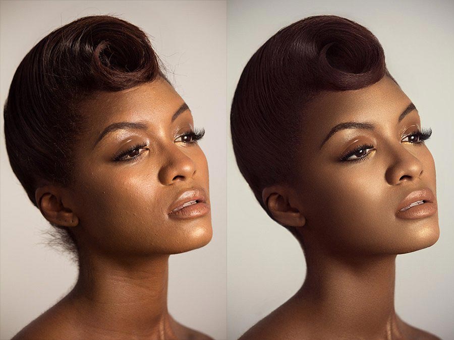 до и после фотошопа, красивый фотошоп