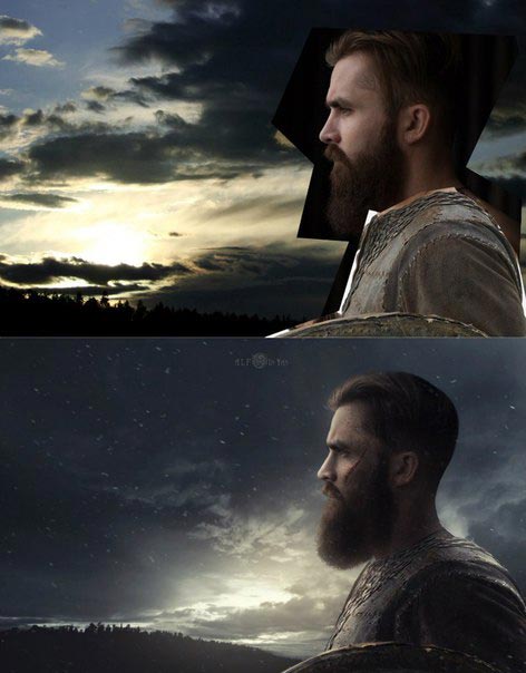 до и после фотошопа, красивый фотошоп