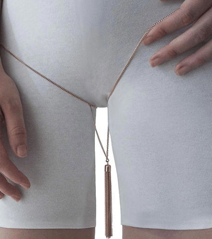 Новый вид украшения для промежности, но это не то, о чём вы подумали украшение для промежности, украшение для пространства между бёдрами