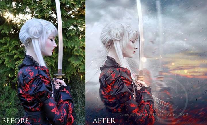 до и после фотошопа, красивый фотошоп