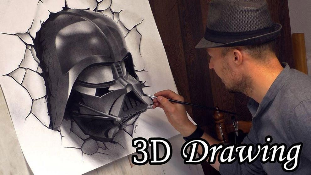 3D-рисунки, реалистичные объёмные рисунки, Стефан Пабст, Stefan Pabst