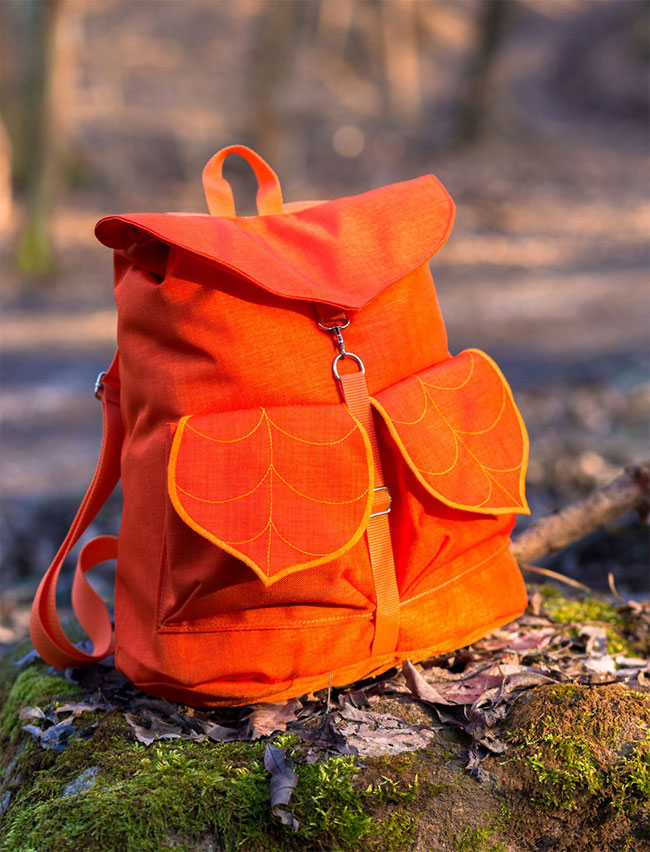 рюкзаки в виде листьев, Leafling, природный дизайн