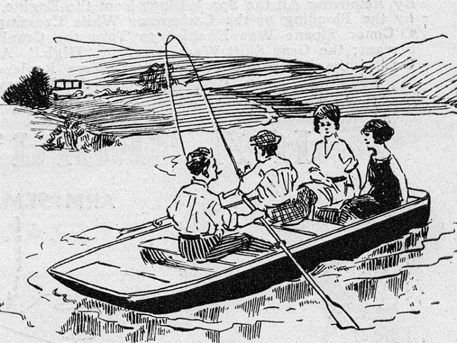 автомобиль 1923 года превращался в лодку, превращение автомобиля в лодку