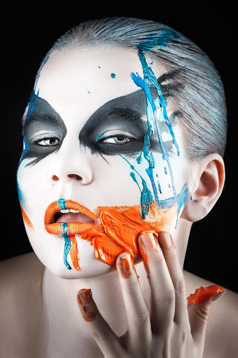 сочные портреты девушек, яркие портреты девушек