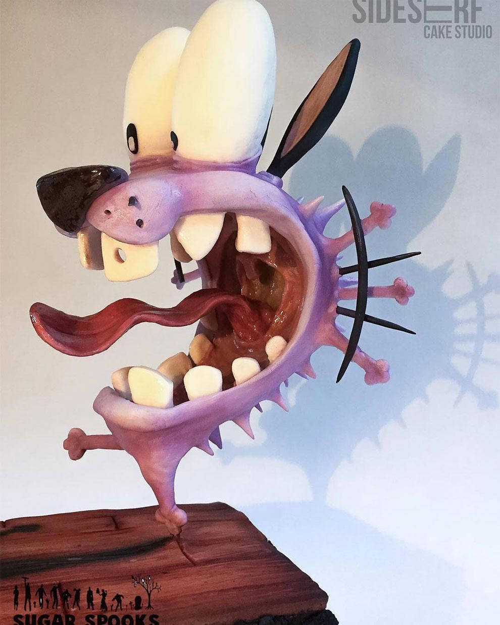 Натали Сайдсерф, Natalie Sideserf, реалистичные торты, торт в виде Майка Эрмантраута