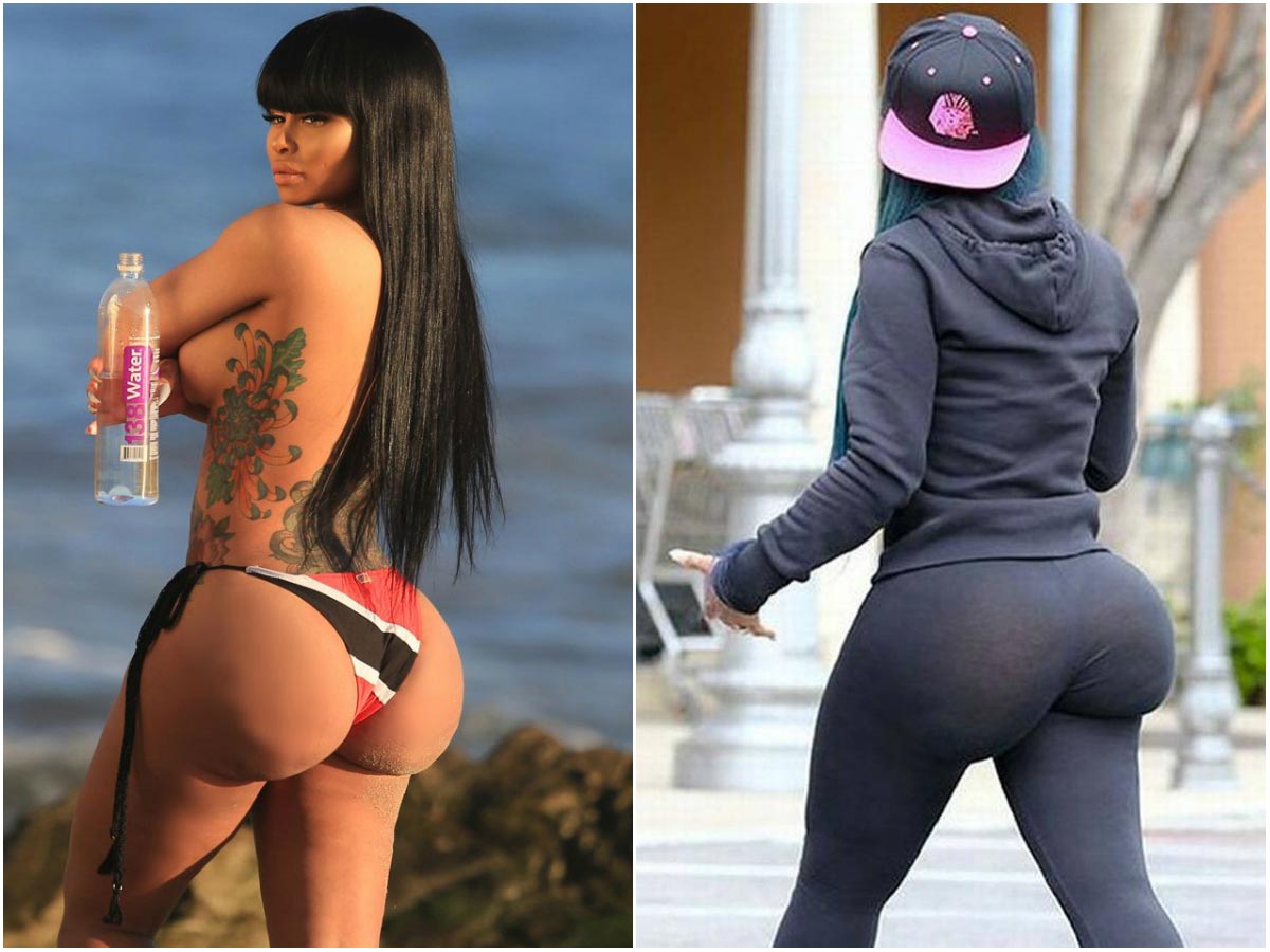 звёзды с большими ягодицами, силиконовые ягодицы звёзд