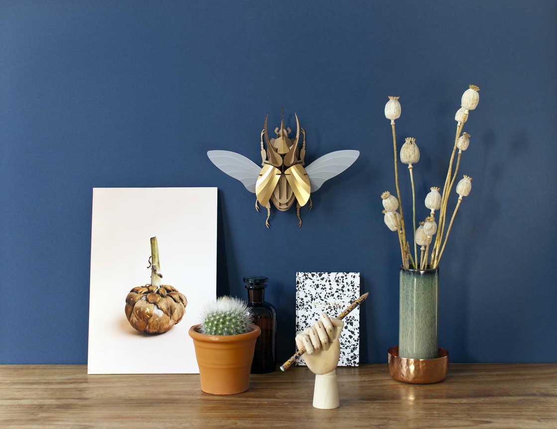 3D-пазлы из бумаги, жуки из бумаги, Джуп Боурс, Joop Bource