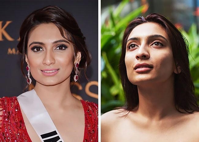 Конкурсантки конкурса Мисс Вселенная с макияжем и без, девушки Мисс Вселенная с макияжем и без