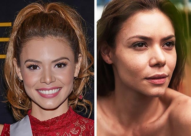 Конкурсантки конкурса Мисс Вселенная с макияжем и без, девушки Мисс Вселенная с макияжем и без