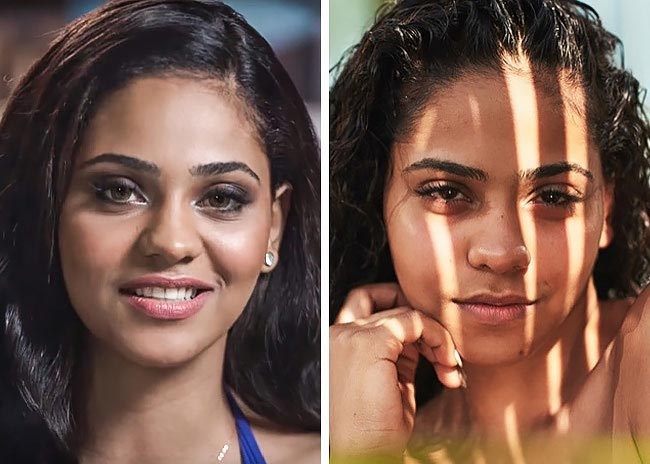 Конкурсантки конкурса Мисс Вселенная с макияжем и без, девушки Мисс Вселенная с макияжем и без