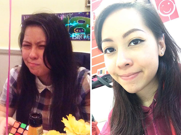 девушка отказалась от вредных привычек, девушка преобразилась отказавшись от вредных привычек, melephants