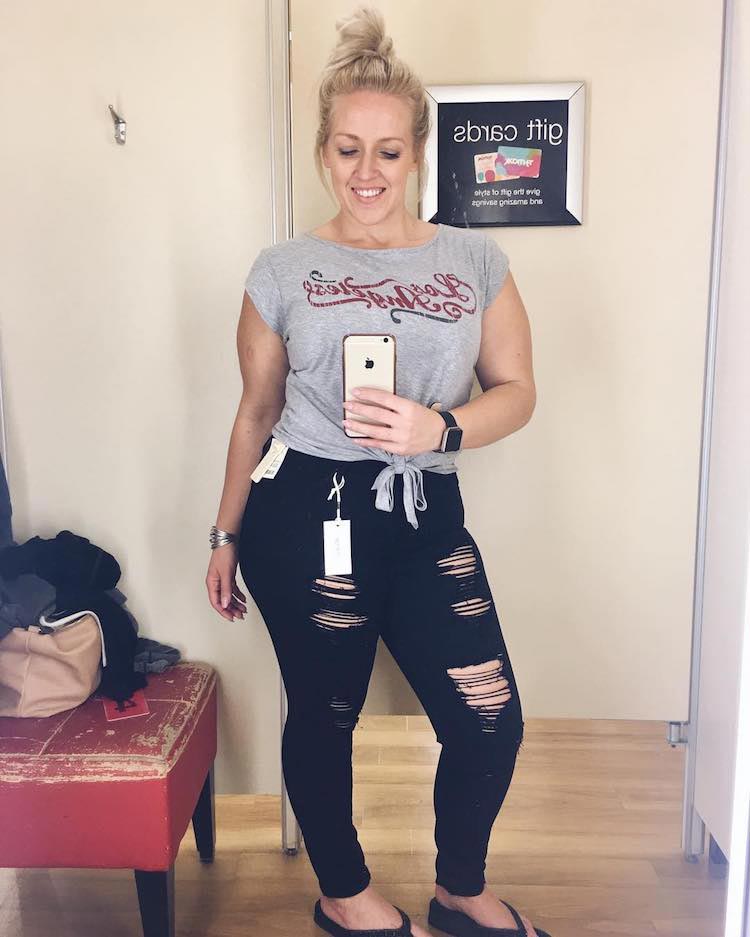 Адриенн Осуна, Adrienne Osuna, сравнительные фото с разницей полкилограмма, вес это просто цифра