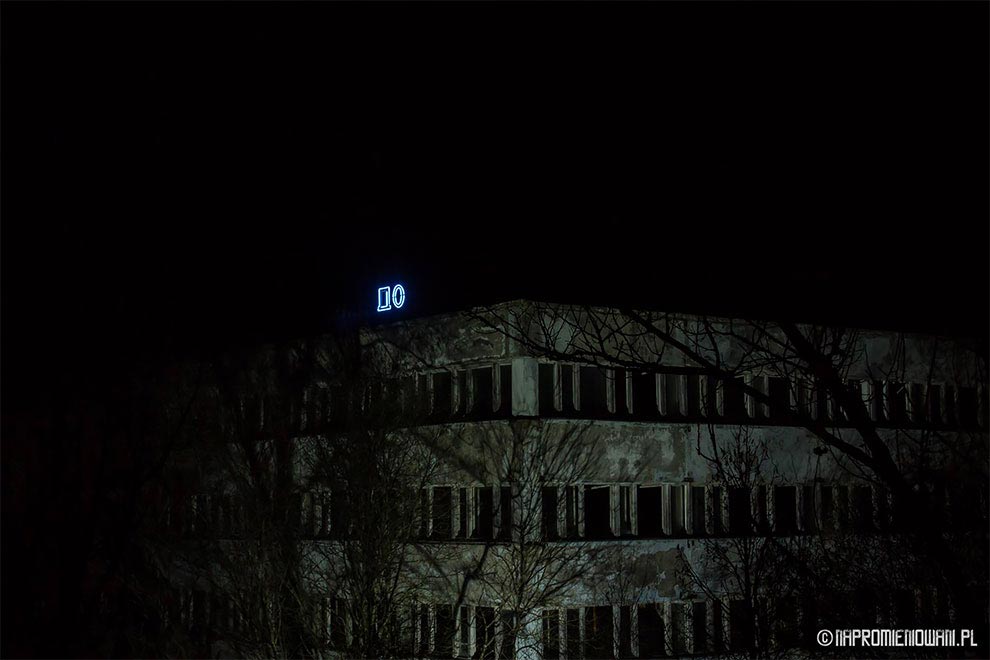 включили свет в Припяти, польские сталкеры в Припяти, Naprowmieniowani