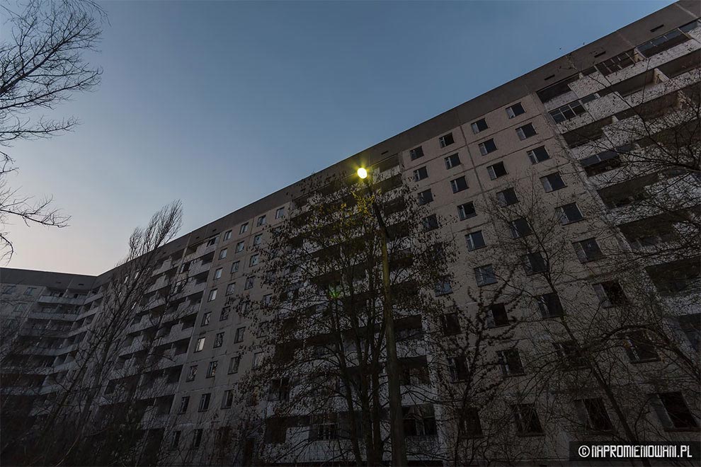включили свет в Припяти, польские сталкеры в Припяти, Naprowmieniowani