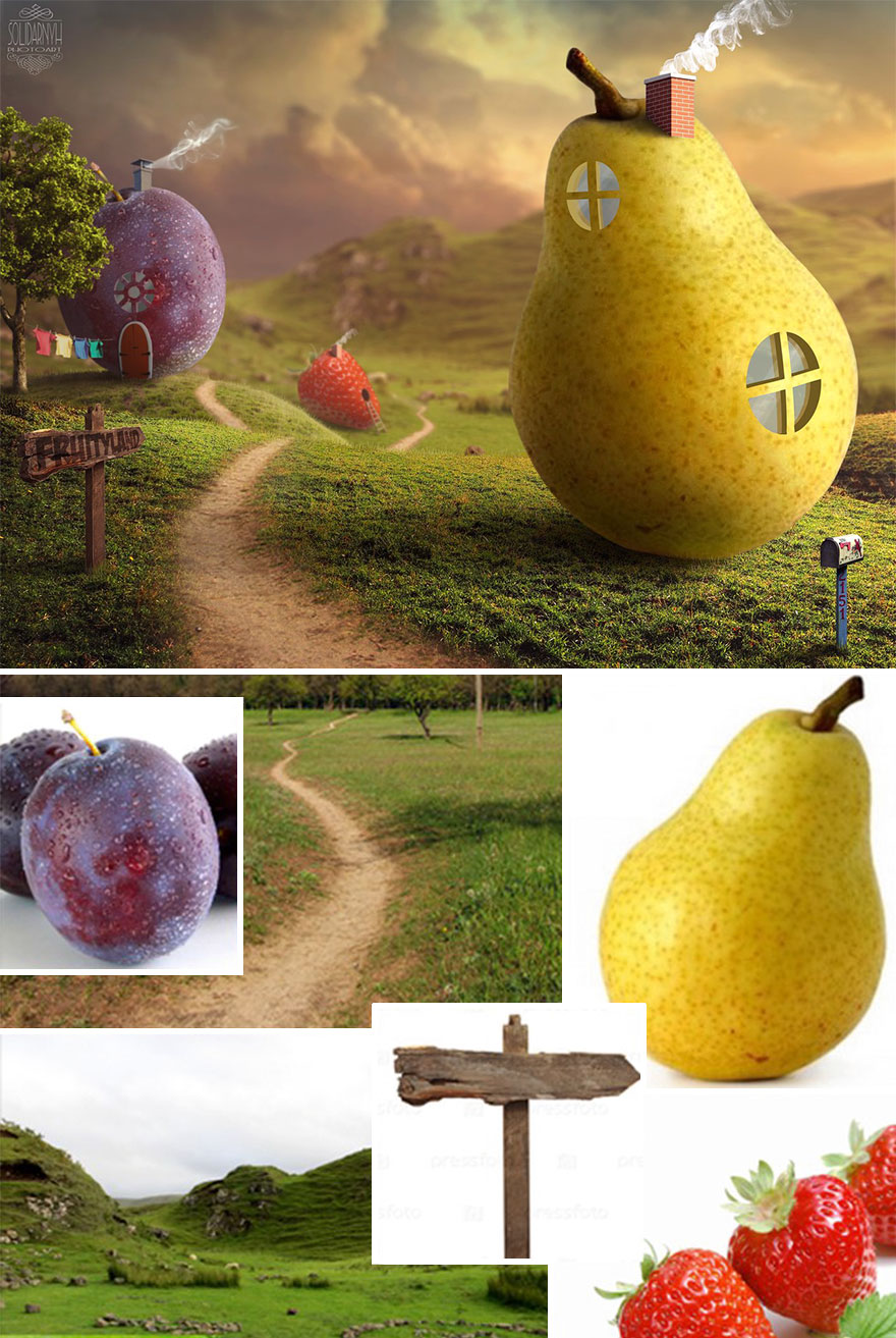 Украинский фотограф настолько искусно владеет фотошопом, что её работы заставят вас открыть рот Виктория Солидарных, красивый фотошоп