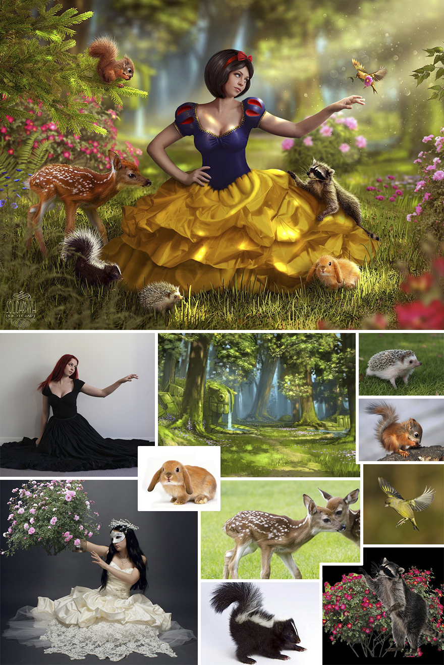 Украинский фотограф настолько искусно владеет фотошопом, что её работы заставят вас открыть рот Виктория Солидарных, красивый фотошоп