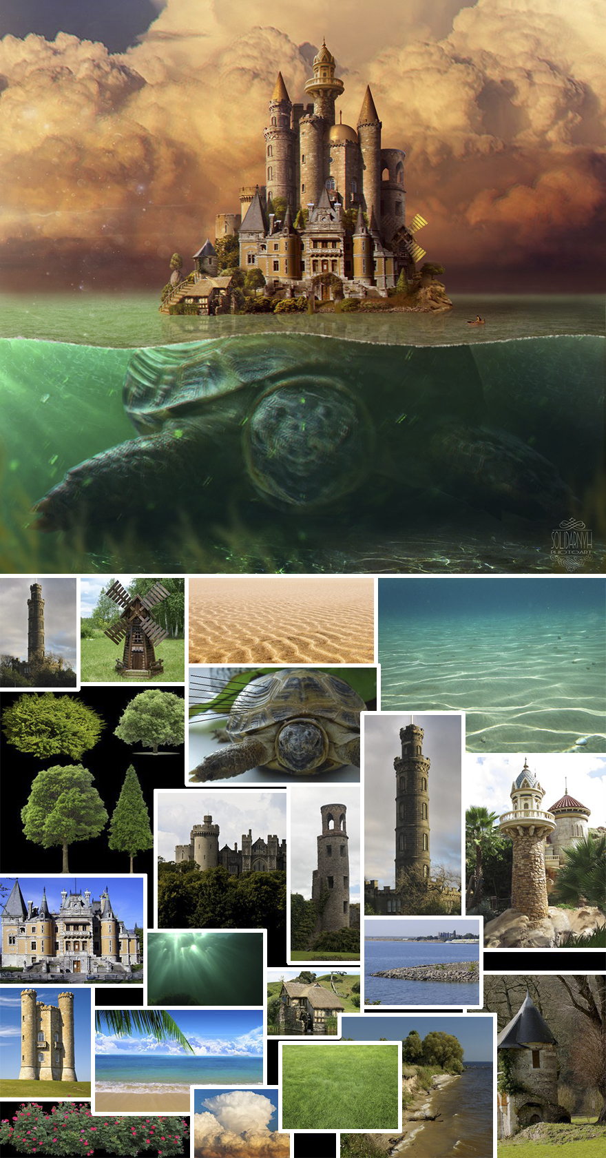 Украинский фотограф настолько искусно владеет фотошопом, что её работы заставят вас открыть рот Виктория Солидарных, красивый фотошоп