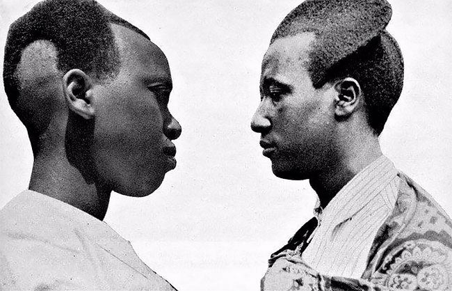 Амасунзу, Amasunzu, традиционная руандийская прическа, традиционная стрижка Руанды